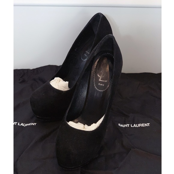 🖤YSL Tribute Two Crystal Heel Pumps - Picture 3 of 6